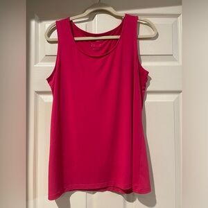 Susan Graver tank top fuschia color